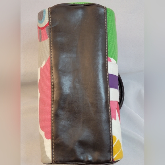 Victoria Secret Floral Canvas Handbag - Picture 8 of 8